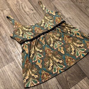 🌺 3/$23 J. Crew Empire Waist Tank With Ribbon Tie